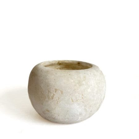 Photophore en albâtre sans couvercle N1 – Lueur Originelle - de Louxor - Egypte