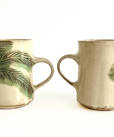 Set de tasses à thé droite en céramique N°2  de Louxor - Egypte – Image 2