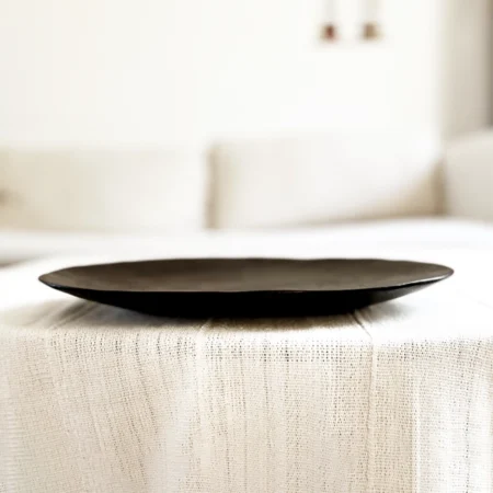 Centre de table | Plat en bois Noir – Image 3