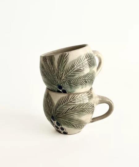 Set de tasses à thé en céramique N°1 de Louxor - Egypte