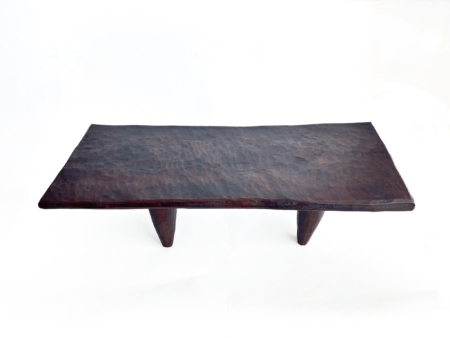 Table basse Senoufo N°5-24 maron bout de canapeTable basse Senoufo N°5-24 maron bout de canape