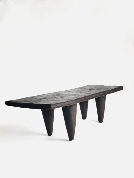 Table basse Senoufo N°5-24 maron bout de canape