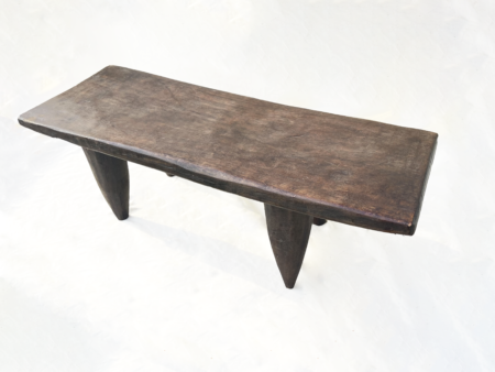 Table basse Senoufo en bois sculpté N°10 -24 | Banc Senoufo en Bois Brut  - Table d'appoint – Image 7