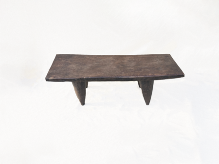 Table basse Senoufo en bois sculpté N°10 -24 | Banc Senoufo en Bois Brut  - Table d'appoint – Image 4
