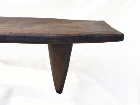 Table basse Senoufo en bois sculpté N°10 -24 | Banc Senoufo en Bois Brut  - Table d'appoint – Image 2