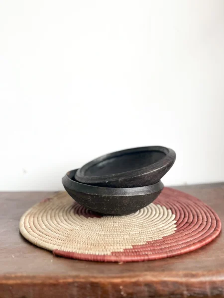 Lot 5 de Bols Abron en terre cuite - en Argile - Bol africain - Offre Spéciale Limitée ! – Image 14