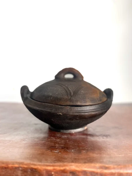 Plat avec couvercle Abron en terre cuite MAISON KWO