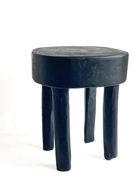 Tabouret Lobi en Bois M1 - "Black Edition" – Image 2