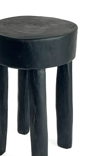 Tabouret Lobi en Bois M2 - "Black Edition" – Image 2