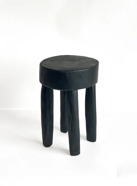 Tabouret Lobi en Bois M2 - "Black Edition" – Image 6
