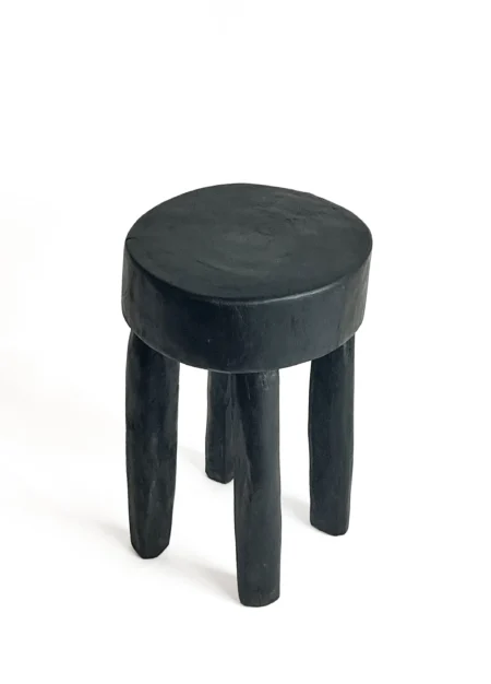 Tabouret Lobi en Bois M2 - "Black Edition" – Image 5