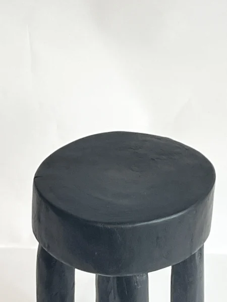 Tabouret Lobi en Bois M2 - "Black Edition" – Image 4