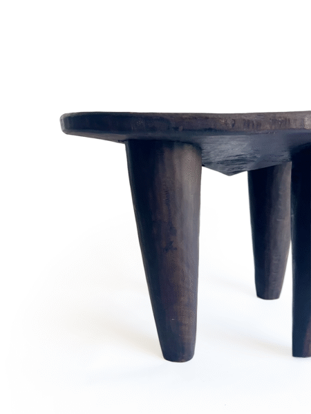Grand Tabouret Sénoufo en bois Massif N2 - Table basse Sculpturale Unique |  Bout de canapé – Image 6