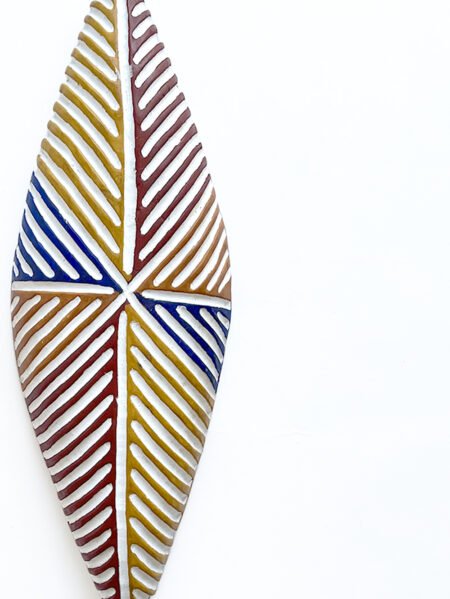 side Losange 80 cm Bamiléké Zulu - Coloré BJORB N°3