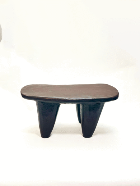 side droit Tabouret Senoufo s N2 " en massif bois | sculpté à la main | Authentique Pièce Rare | Art Tribal Raffiné Maison kwo