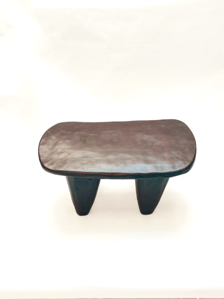 de haut Tabouret Senoufo s N2 " en massif bois | sculpté à la main | Authentique Pièce Rare | Art Tribal Raffiné Maison kwo