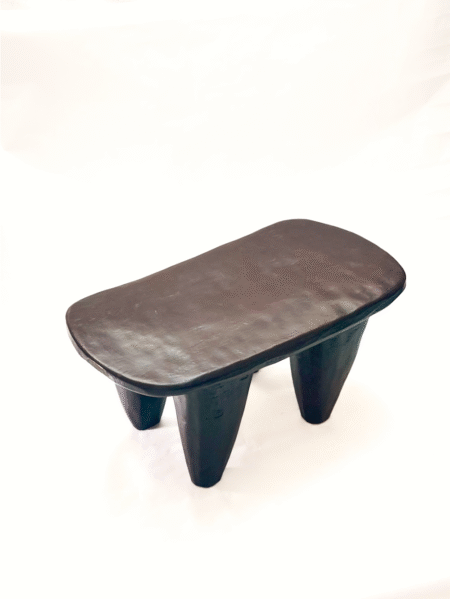 Petit Tabouret Senoufo en bois S N°2 -25 – Image 4