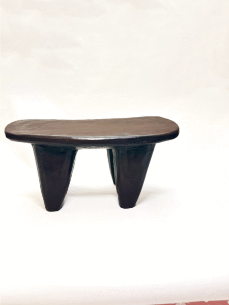 Tabouret Senoufo s N2 " en massif bois | sculpté à la main | Authentique Pièce Rare | Art Tribal Raffiné Maison kwo