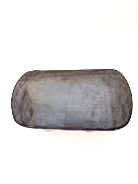 plateau Tabouret Senoufo s N2 " en massif bois | sculpté à la main | Authentique Pièce Rare | Art Tribal Raffiné Maison kwo