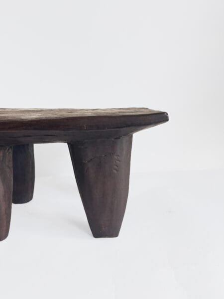 Tabouret Senoufo XS  " REC " en bois – Image 5