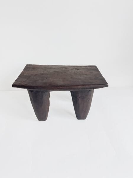 Tabouret Senoufo XS  " REC " en bois – Image 6
