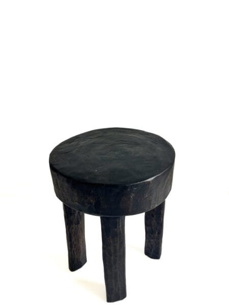 Tabouret Lobi  en Bois massif | en Bois massif - "Mahaï – Terre Brute" S1 – Image 9